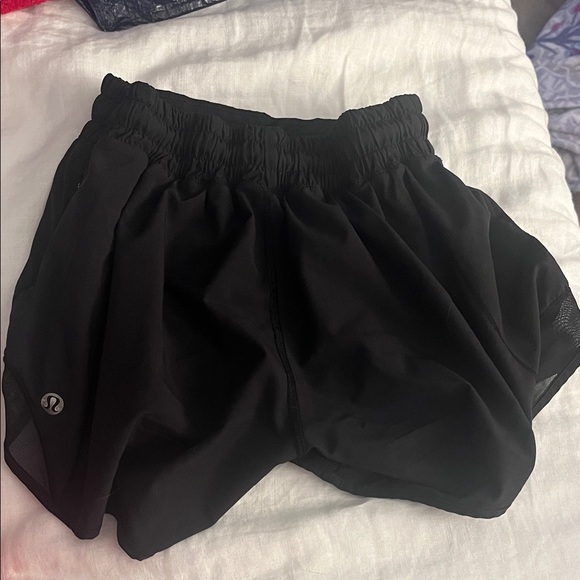 Women's Black Lululemon Shorts - Picture 2 of 2